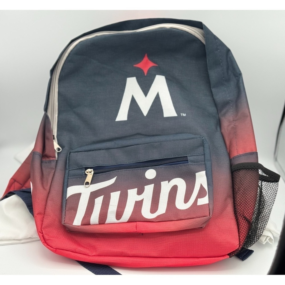 Minnesota Twins Stadium Giveaway Backpack - Never Used - 16 in x 13 in
